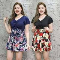 ราคา ชุดว่ายน้ำHot พร้อมส่ง (XL-3XL) มี2สีชุดว่ายน้ำสาวอวบ ชุดว่ายน้ำคนอ้วน ชุดว่ายน้ำไซส์ใหญ่ (6407258463)