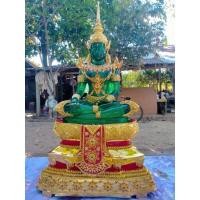 ราคา พระแก้วมรกตขนาดหน้าตัก 30 นิ้วสูง 2 เมตรองค์ใหญ่ตั้งเป็นพระประธานได้งานปิดทองประดับเพชร (8877171496)