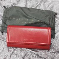ราคา (มือ2)กระเป๋าสตางค์ Charles and Keith แท้ (554190501)