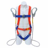 ราคา เข็มขัดเซฟตี้ เข็มขัด นิรภัย(ครึ่งตัว)พร้อมเชือกเซฟตี้ชุดโรยตัวเซฟตี้ เข็มขัดนิรภัยป้องกันความสูงสูงเข็มขัดนิรภัยเบ็ดคู่ (8166999037)