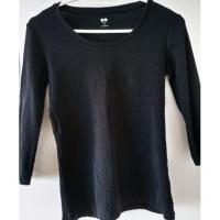 ราคา เสื้อ uniqlo supima แขนสามส่วน (3617176533)