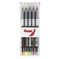 ราคา ปากกาเน้นข้อความ pentel แพ็ค5ด้าม (241403497)