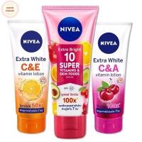 ราคา โลชั่น ไซส์ใหญ่ Nivea Extra White C&E /C&A / Extra Bright 320ml (17100202741)
