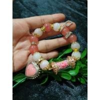 ราคา ข้อมือตะกรุดแมงมุมดักทรัพย์ครูบากฤษณะ ของแท้ร้อยใส่สีผึ้งหัวใจ และหินโรสคอสชมพูนำโชคจากอาศรม ปลุกเสกแล้ว (13676196441)