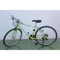 ราคา จักรยานไฮบริดญี่ปุ่น - ล้อ 700c - มีเกียร์ - อลูมิเนียม - สีเขียว [จักรยานมือสอง] (17558577005)