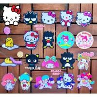 ราคา ตัวรีดติดเสื้อ ตัวรีด 4ตัว100บาท คิตตี้ kitty ซานริโอ้ sanrio เมโลดี้ ทวินสตาร์ (4844278875)