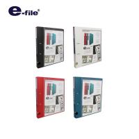 ราคา e-file (อี-ไฟล์) แฟ้มดีริง 2 ห่วง ปกสอด 1.5 นิ้ว แฟ้มสันกว้าง Made in Thailand (MiT) รหัส 77A (2043521631)