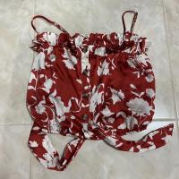 ราคา เสื้อครอปสายเดี่ยว H&M มือสอง (11818617757)