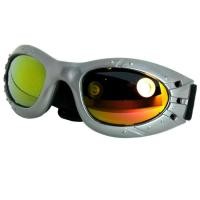 ราคา BB Gun แว่นตานิรภัย รุ่น BB-12 สีเทา เลนส์ปรอททอง + สายรัด (NewModel) (276669164)