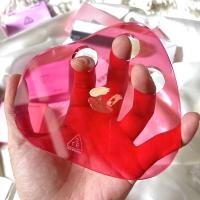 ราคา 3CE Acrylic Tray สี Pink ถาดผสมเครื่องสำอาง (16585525333)