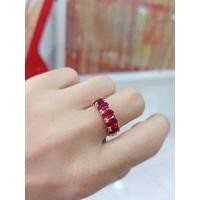 ราคา แหวนพลอยโกเมน#แหวนนาคหัวพลอยสีแดง (21709380983)
