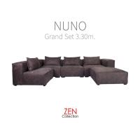 ราคา ZEN Collection NUNO Sofa I-Shape 3.30m. | Grand Modular Set (7489926399)