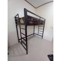 ราคา เตียงเหล็กชั้นลอย บันไดปีนข้าง ส่งฟรี! ทำจากเหล็กกล่องอย่างดี ขนาด 3 ฟุต 3.5 ฟุต 5 ฟุต 6 ฟุต (6194693298)