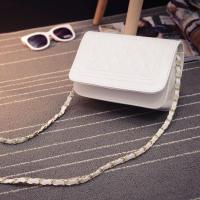 ราคา ♕BB Bags กระเป๋าแฟชั่น กระเป๋าสะพายข้าง สายถักสีทอง รุ่น301 (สีดำ) (8358993282)