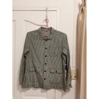 ราคา เสื้อเชิ้ต Portland มือสอง สก๊อตขาวดำ สภาพดีเว่อร์ อก 40 เอว 44 ยาว 27 (2326552723)