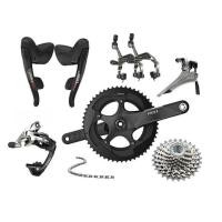ราคา sram red 22 group set ชุดเกียร์เสือหมอบยี่ห้อsram ครบชุด (10830400567)