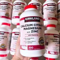 ราคา Kirkland Signature Calcium Citrate Magnesium and Zinc (13419602595)