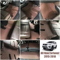 ราคา พรมปูพื้นเข้ารูป 6D Premium Fitted Leather Car Mats สำหรับรถรุ่น ALL NEW FORTUNER 2015-2021 (สีกาแฟ) (1398205149)
