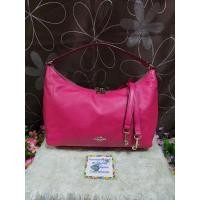 ราคา coach hobo 12” สีชมพูบานเย็น (13175665387)