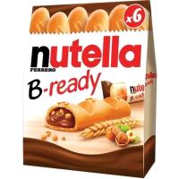 ราคา ✅✅ Nutella B-ready เวเฟอร์อบกรอบ สอดไส้ช็อคโกแลตนูลเทล่า ‼️ (10366421989)