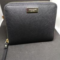 ราคา กระเป๋าสตางค์ Kate Spade สีดำ ของแท้ ของใหม่ ส่งฟรี (1543222445)