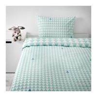 ราคา STILLSAMT สติลล์ซามต์ ปลอกผ้านวมและปลอกหมอน, สีไลท์เทอร์ควอยซ์, ชมพูอ่อน, ส้มอ่อน 150x200/50x80 ซม. IKEA (1537013271)