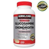 ราคา บำรุงข้อเข่า Kirkland Signature Glucosamine & Chondroitin 220 เม็ด พร้อมส่ง!!! (5643435489)