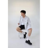 ราคา B/W Striped Men Shirt (23269448042)