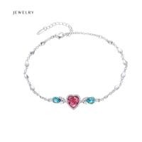 ราคา No. 75221 เครื่องประดับสร้อยข้อมือ Crystal Swarovski แท้ (964232012)