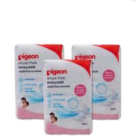 ราคา Pigeon พีเจ้น แผ่นซับน้ำนมผิวหน้ารังผึ้ง 120 ชิ้น แพ็ค 3 ห่อ (1211911262)