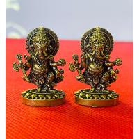 ราคา พระพิฆเนศปางลีลาประทานพรงานทองเหลืองแท้100%ขนาด3เซน. (24000452129)