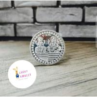 ราคา เหรียญพระพิฆเนศ(ความสำเร็จ)กับพระแม่ลักษมี(ความร่ำรวยและอุดมสมบูรณ์)ทรงประทานพรและภาวนาอักขระมนต์มงคลงานนำเข้าจากอินเดีย (10543988407)