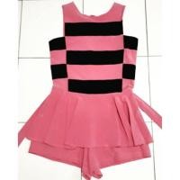 ราคา จั้มสูทกางเกง+กระโปรงขาสั้น (105536897)