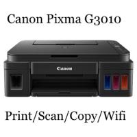 ราคา เครื่องพิมพ์อิงค์แทงค์ CANON PIXMA G3010 INK TANK - (Print/ Copy/ Scan/ WiFi) พร้อมหมึก 1 ชุด (15023026185)