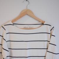 ราคา เสื้อคอกลมแขนยาวลายทาง Muji (6436963920)