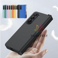 ราคา เคสโทรศัพท์ซิลิโคน PVC ผิวด้าน กันกระแทก กันเลนส์กล้อง มีสไลด์ สําหรับ Samsung Galaxy Z Fold 5 Z Fold 4 Z Fold 3 Samsung Z Fold5 Fold4 Fold3 (22850166964)