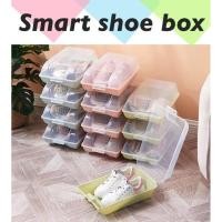 ราคา LUCKY กล่องใส่รองเท้า กล่องช่วยจัดเก็บรองเท้า Smart shoe box (7676356121)