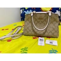 ราคา COACH MINI LILLIE CARRYALL IN SIGNATURE CANVAS (23278424255)