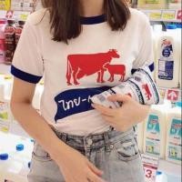 ราคา เสื้อยืดงานป้าย งานแบรนด์ Pickeenu (1173189687)