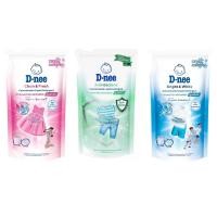 ราคา D-nee (ดีนี่) ผลิตภัณฑ์ซักผ้า สูตรเข้มข้น ขนาด 600มล [Anti-Bacteria, Bright & White, Clean & Fresh] (8660576236)