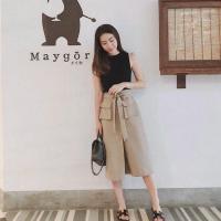 ราคา Lookbooklookbook pocket skirt (7715439882)