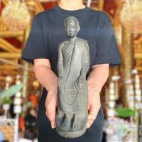 ราคา หลวงปู่ใหญ่ เทพโลกอุดร พระอุตตระ (กว้าง4นิ้ว สูง11นิ้ว)เนื้อโลหะทองเหลืองสนิมเขียวเก่า ท่านเป็นพระเถระผู้อยู่เหนือกาลเวล (19405459692)
