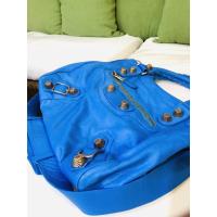 ราคา Balenciaga Velo สีฟ้าภีระ Bira Blue หมุดใหญ่ RoseGold ของแท้ สีและหมุดหายาก (1219695612)