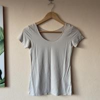 ราคา Uniqlo Airism เสื้อยืดแขนสั้นรุ่นแอริซึ่มสีเบจ Size S (19668479976)