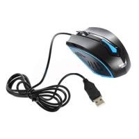 ราคา MD-TECH USB Optical Mouse (MD-61) Black/Blue (574395475)