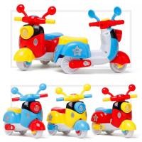 ราคา เวสป้า Mini Motorcycle Toy Pull Back Diecast Motorcycle (9854163493)