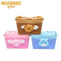 ราคา Nuebabe ตะกร้าหุ้มผ้ารูปสัตว์มีฝาปิด (7053601733)