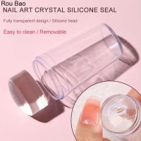 ราคา Rou Bao แสตมป์ตรายางซิลิโคนใส แบบเร็ว สไตล์ฝรั่งเศส สําหรับตกแต่งเล็บมือใหม่ (20455342495)