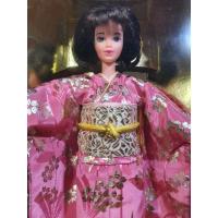 ราคา **กล่องไม่สวย** Barbie Doll Happy New Year 1996 Limited Edition JAPANESE PINK KIMONO #16093 (19810102036)