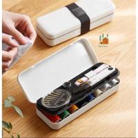 ราคา พร้อมส่ง ชุดเย็บผ้าประจำบ้าน อุปกรณซ่อมเสื้อผ้า ชุดเซ็ตเข็ม ด้าย กรรไกร (19022830128)